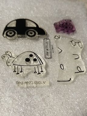 Close To My Heart  Clear Stamp Set - Love Bug My Acrylix